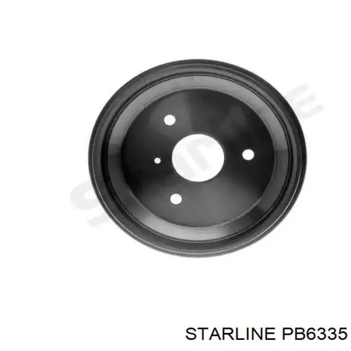 PB6335 Starline барабан тормозной задний