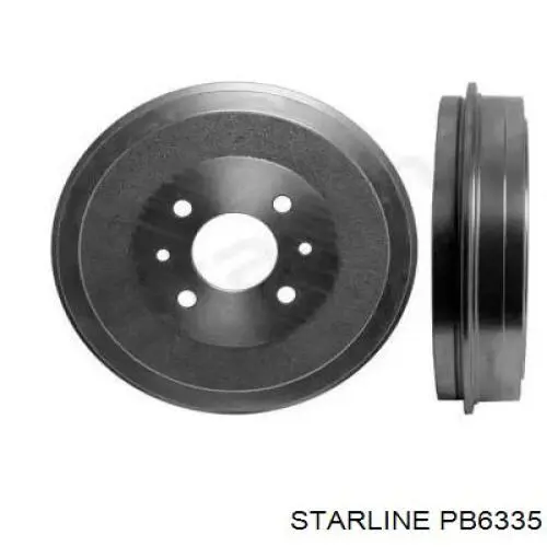 Барабан тормозной задний Starline PB6335 цена, от 34.99 USD