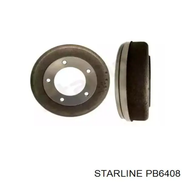 PB6408 Starline барабан тормозной задний
