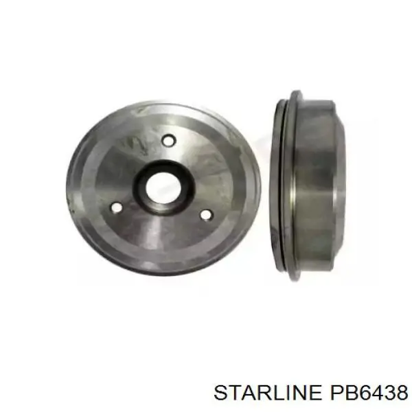 Барабан тормозной задний Starline PB6438 цена, от 29.73 USD