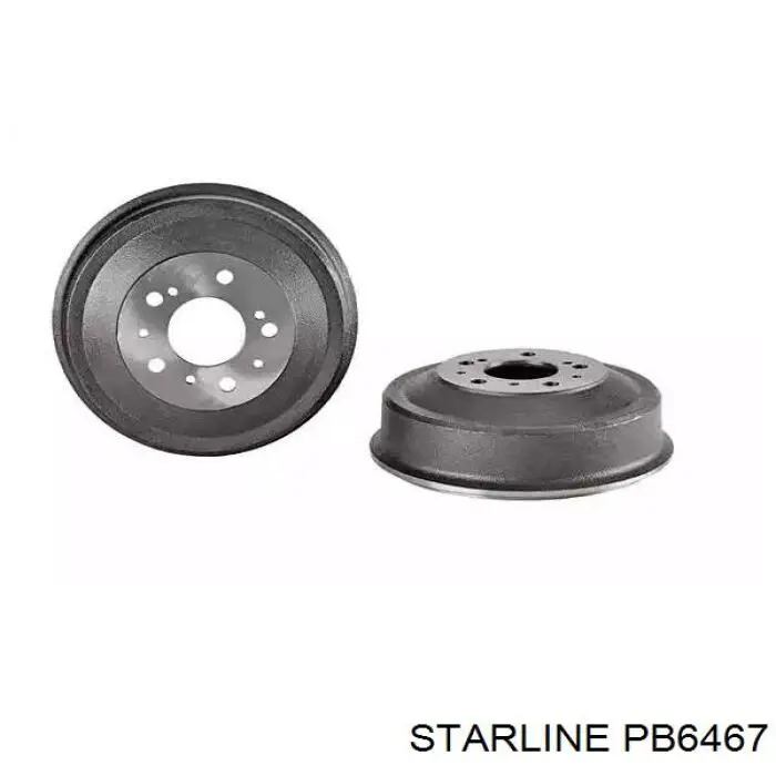 Барабан тормозной задний Starline PB6467 цена, от 46.07 USD