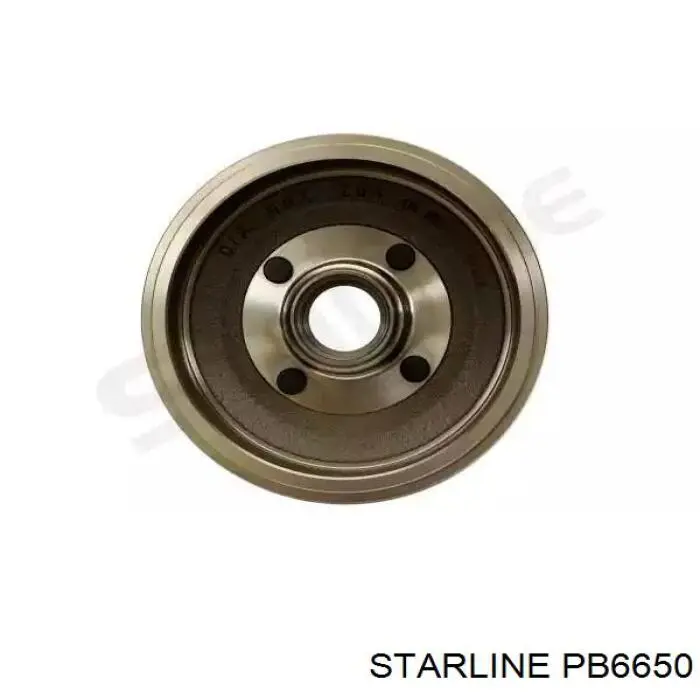 Тормозной барабан PB6650 Starline