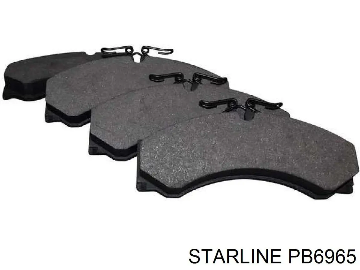 Барабан тормозной задний Starline PB6965 цена, от 40.16 USD