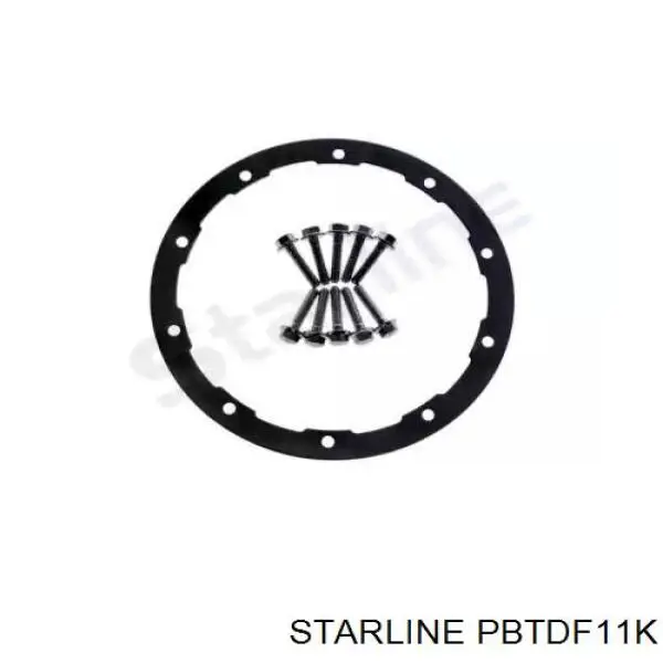 Передние тормозные диски PBTDF11K Starline