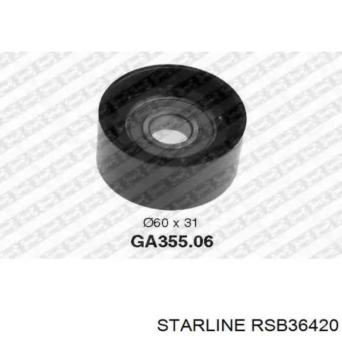 Ролик паразитный Starline RSB36420