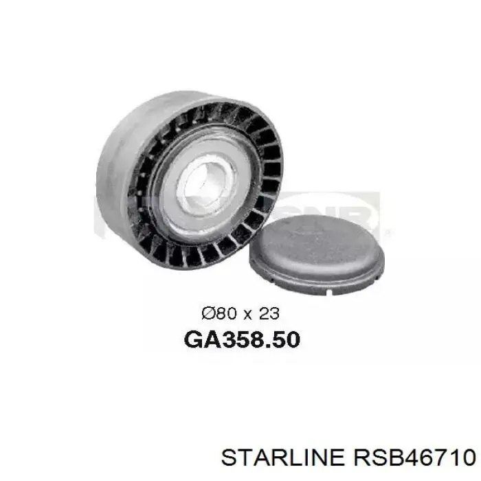 Натяжной ролик Starline RSB46710 цена, от 13.95 USD