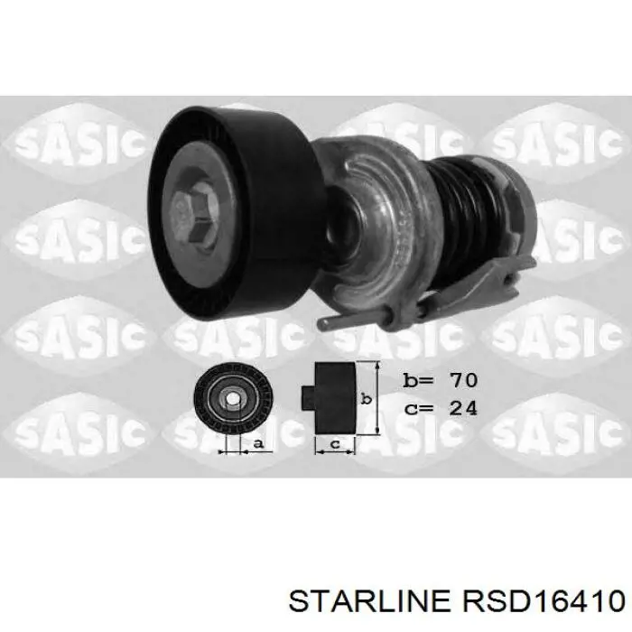 Натяжитель приводного ремня RSD16410 Starline
