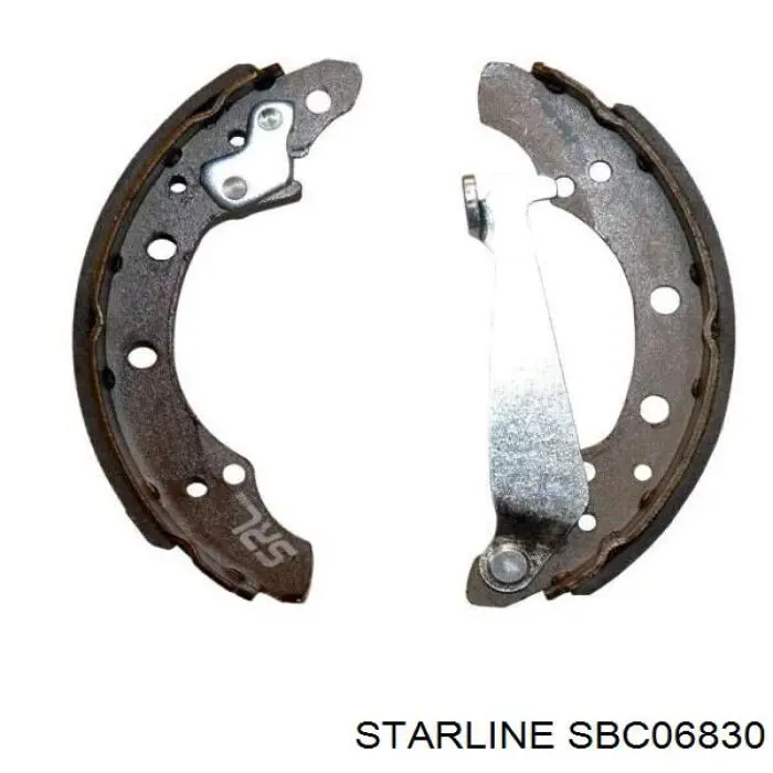 SBC06830 Starline Барабанные тормозные колодки