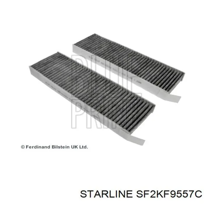 Купить SF2KF9557C Starline Фильтр салона угольный
