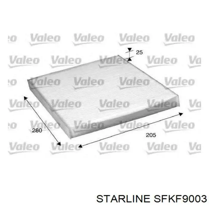 Фильтр салона SFKF9003 Starline