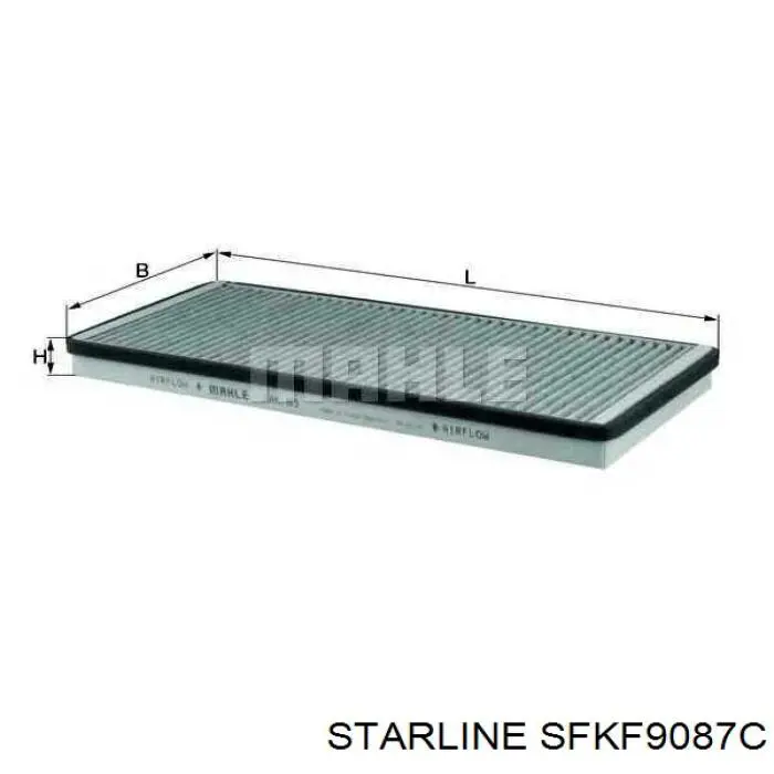 SFKF9087C Starline Внутрисалонный фильтр