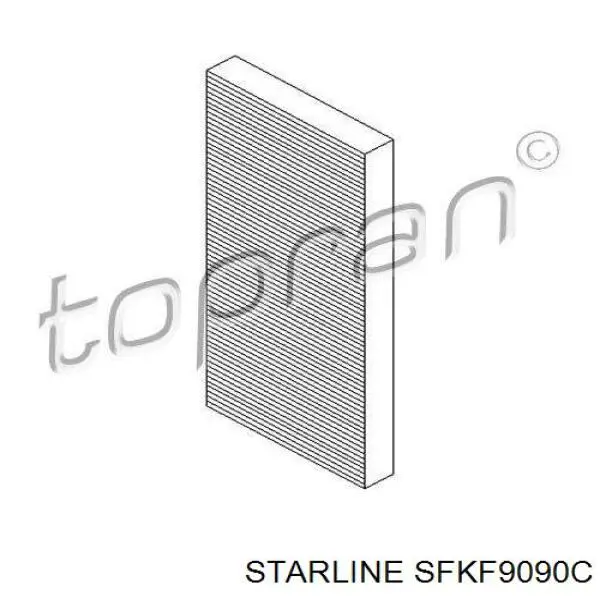 Фильтр воздушный отопителя Starline SFKF9090C цена, от 6.75 USD