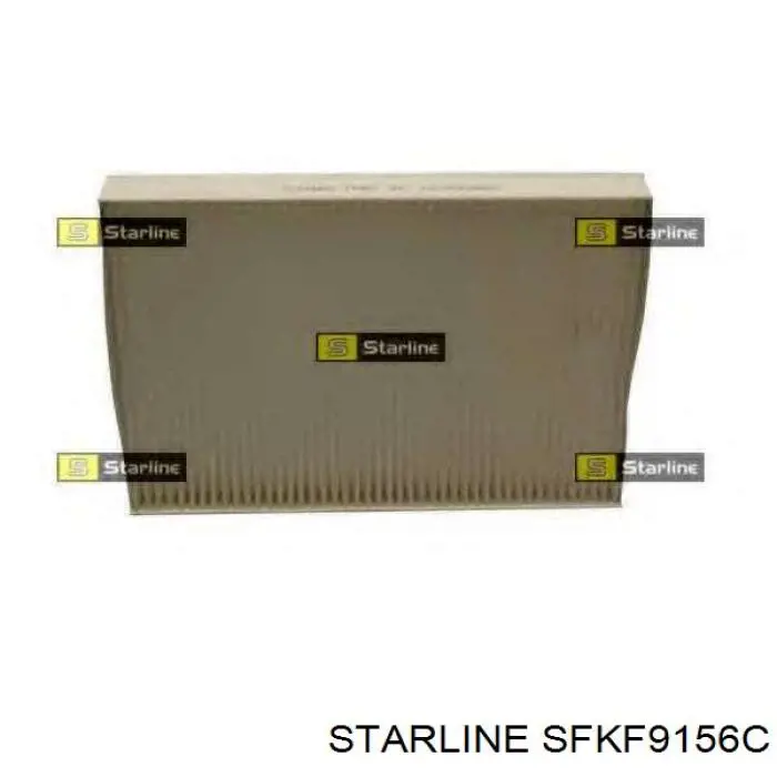 Купить SFKF9156C Starline Фильтр салона угольный