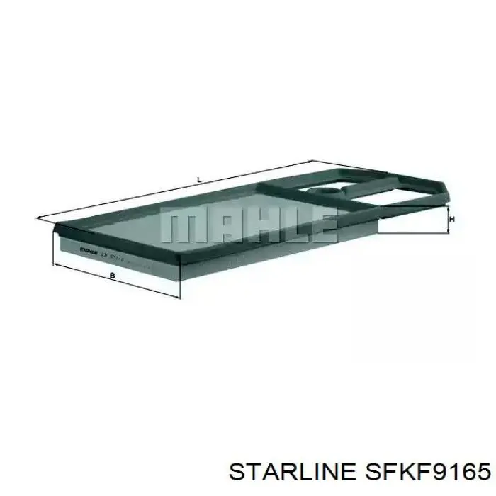 Фильтр салона SFKF9165 Starline