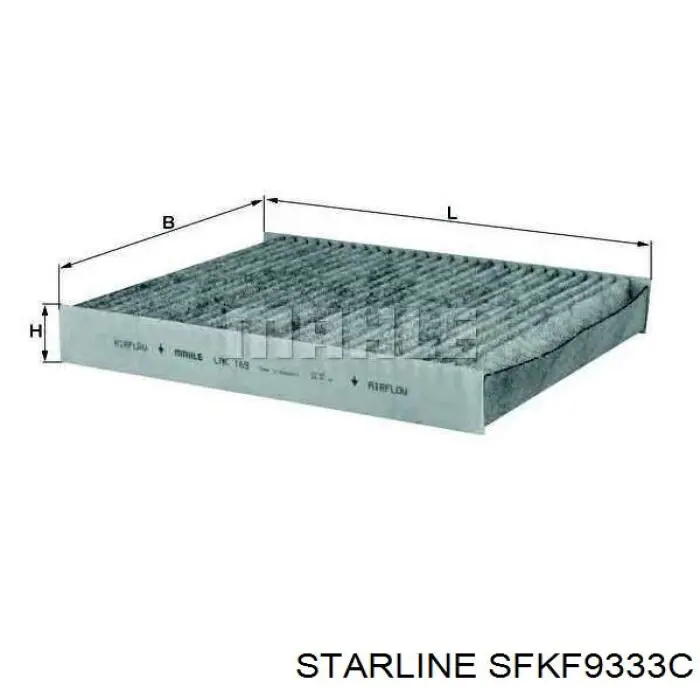 SFKF9333C Starline Внутрисалонный фильтр