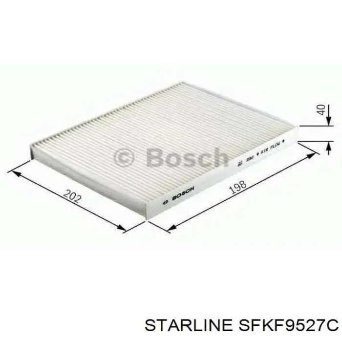 Фильтр воздушный отопителя Starline SFKF9527C цена, от 8.65 USD