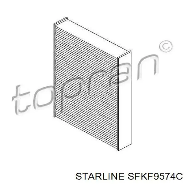 Фильтр салона SFKF9574C Starline