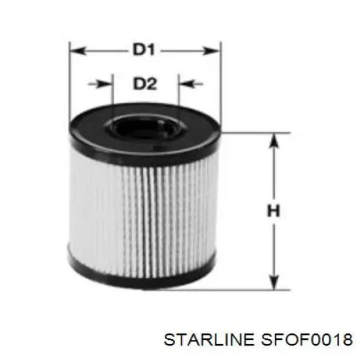 Масляный фильтр SFOF0018 Starline