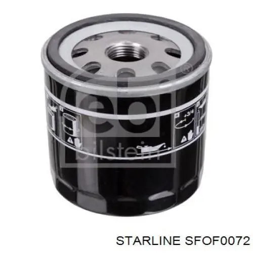 Filtro de aceite SFOF0072 Starline