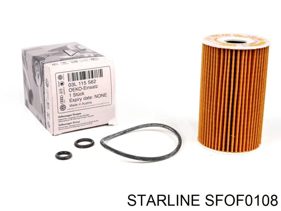 SFOF0108 Starline Масляный фильтр двигателя