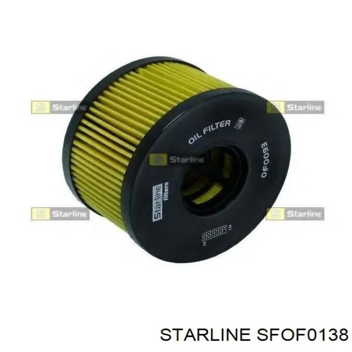 SFOF0138 Starline Масляный фильтр двигателя