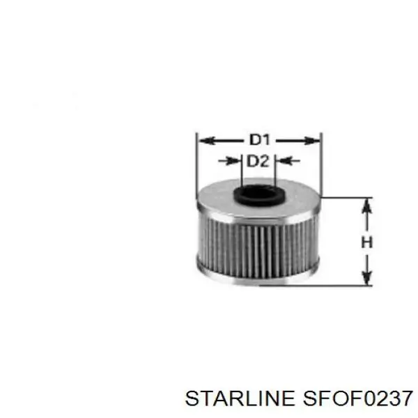 Купить SFOF0237 Starline Фильтр центробежный очистки масла