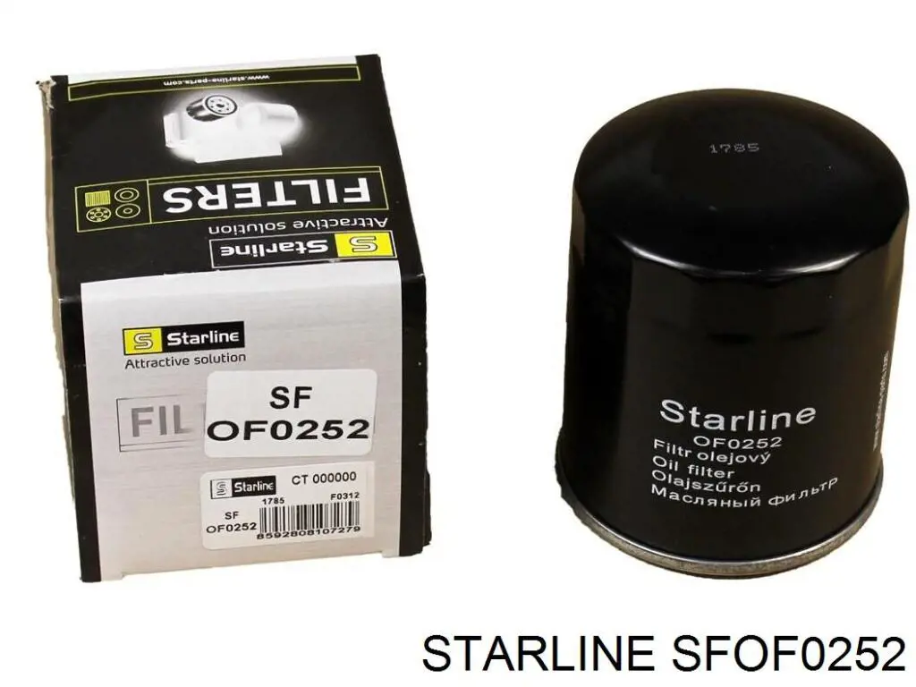 SFOF0252 Starline масляный фильтр