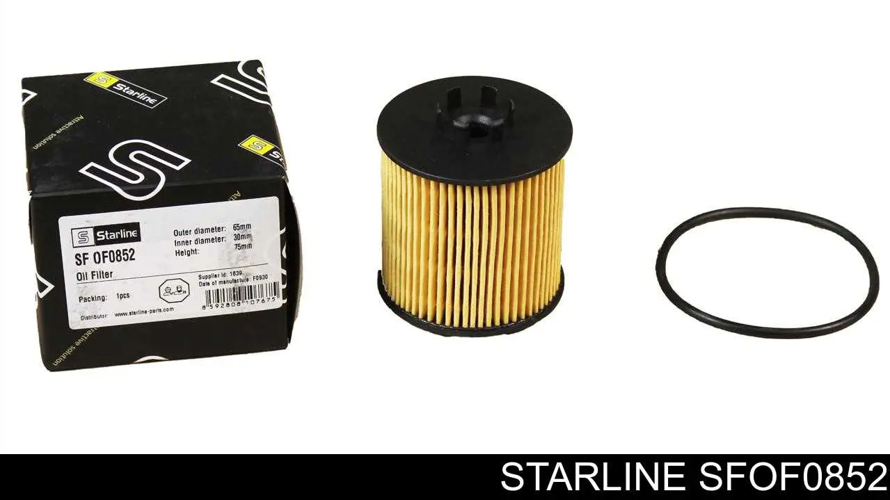 SFOF0852 Starline filtro de óleo