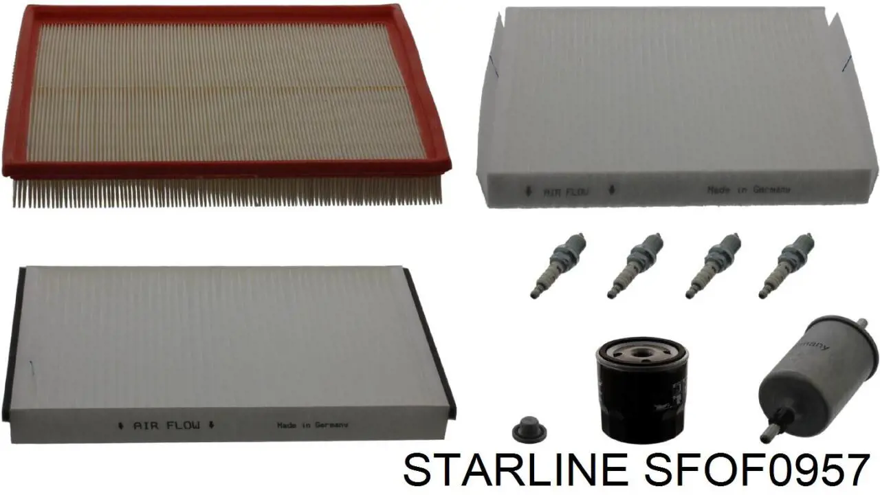 Купить SFOF0957 Starline Фильтр центробежный очистки масла
