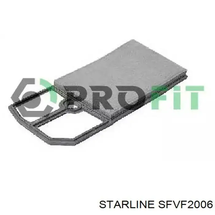 SFVF2006 Starline Воздушный фильтр двигателя