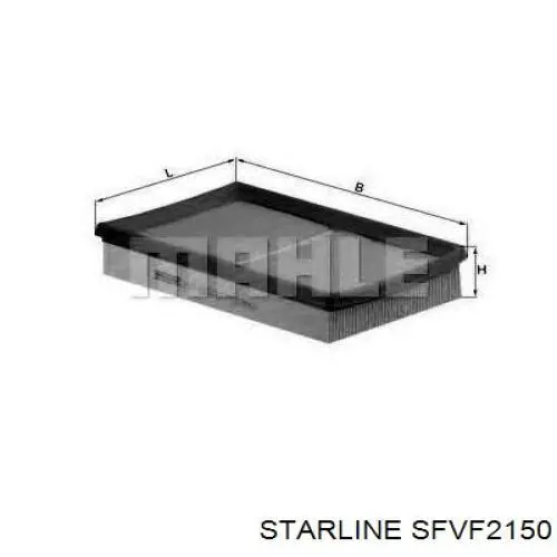 Фильтр воздушный Starline SFVF2150