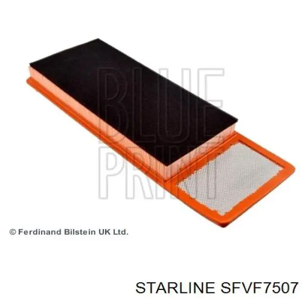 Filtro de aire de motor SFVF7507 Starline