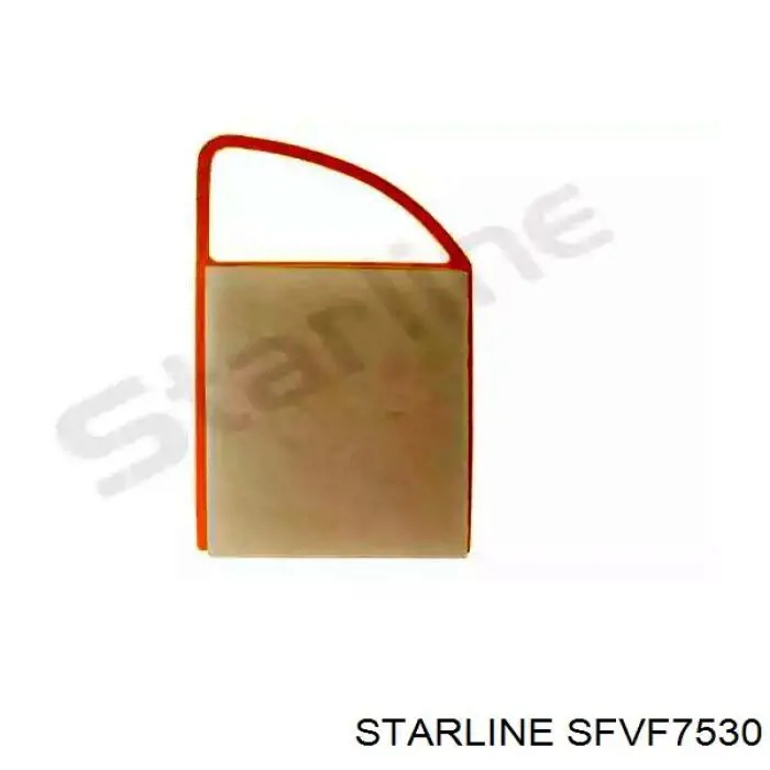Воздушный фильтр SFVF7530 Starline