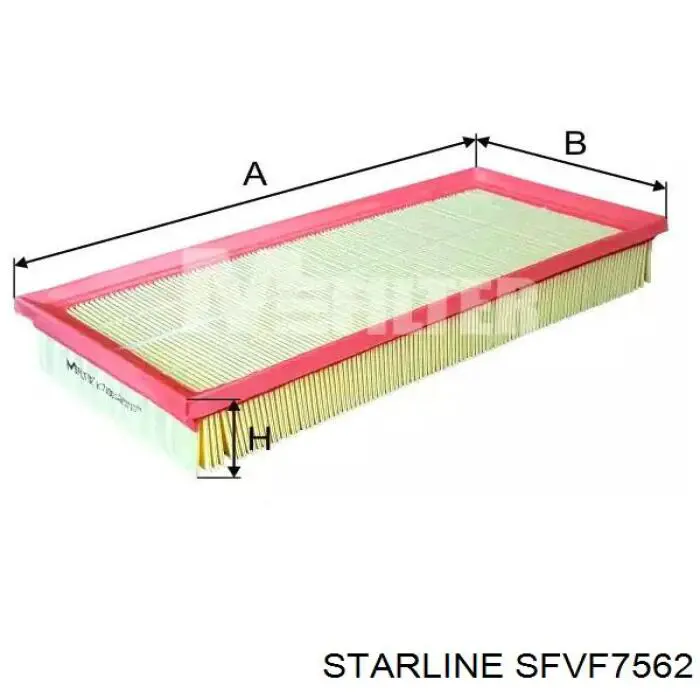 Фильтр воздушный Starline SFVF7562