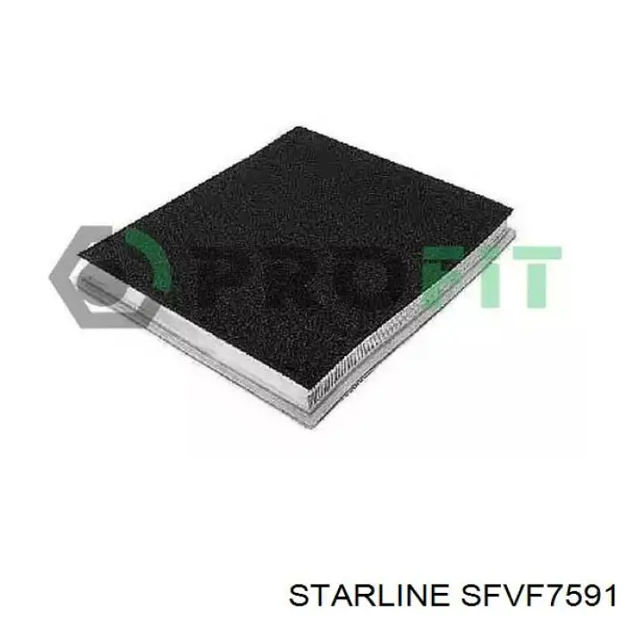 SFVF7591 Starline Воздушный фильтр двигателя