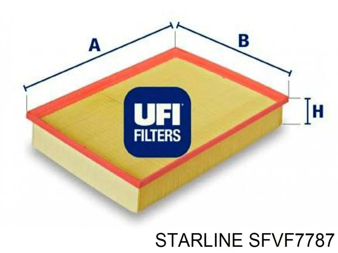 Воздушный фильтр SFVF7787 Starline