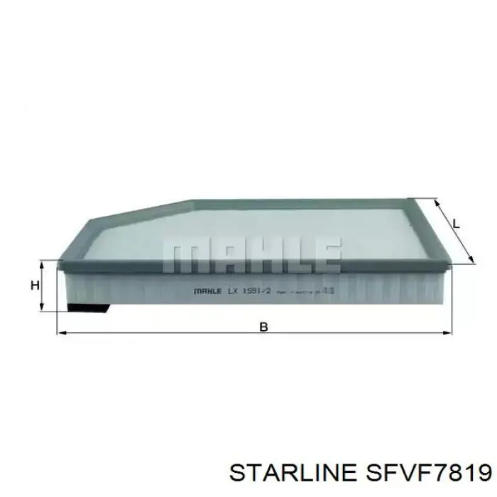 Фильтр воздушный Starline SFVF7819