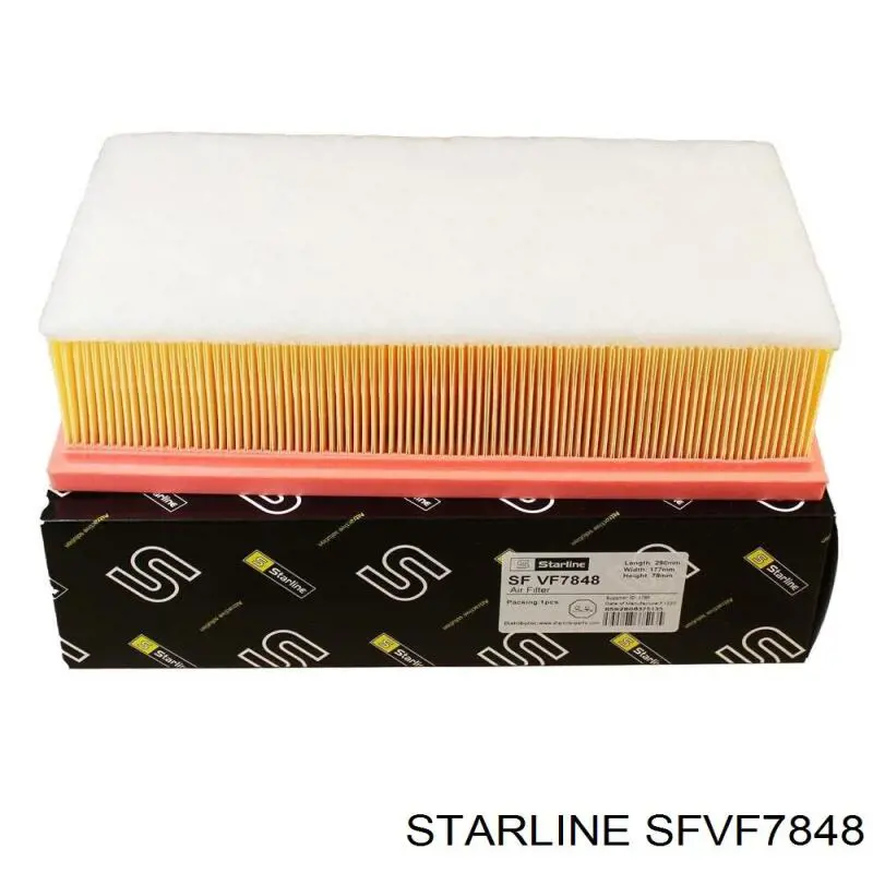 SFVF7848 Starline Воздушный фильтр двигателя