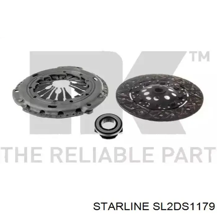 Купить SL2DS1179 Starline Комплект сцепления (диск, корзина, подшипник)