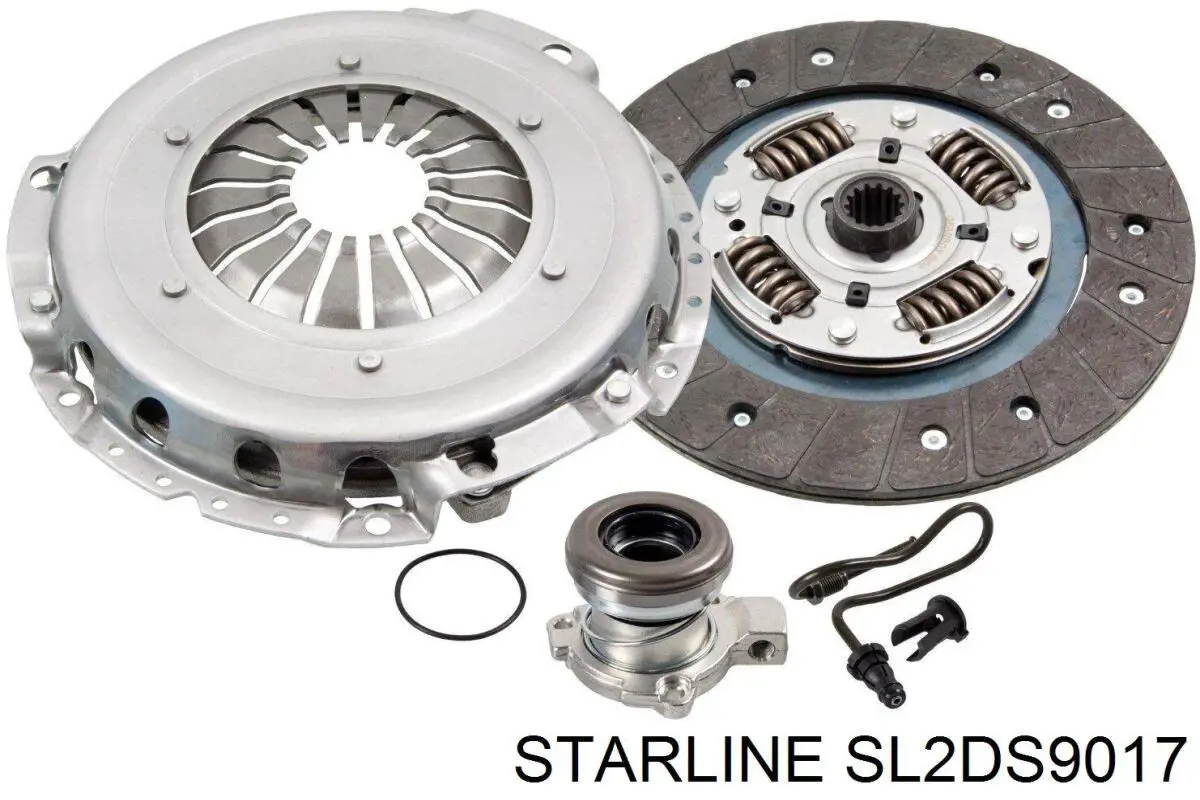 Купить SL2DS9017 Starline Комплект сцепления (диск, корзина, подшипник)
