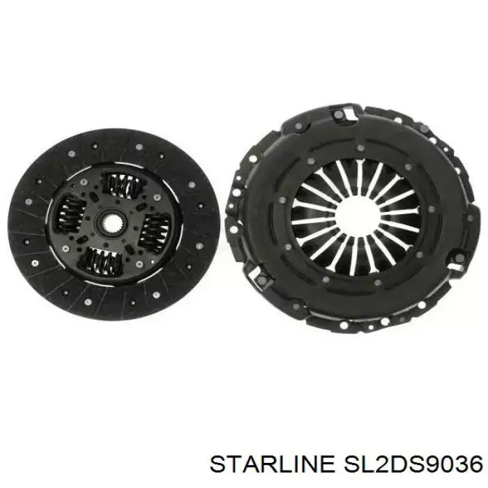 SL2DS9036 Starline kit de embraiagem (3 peças)