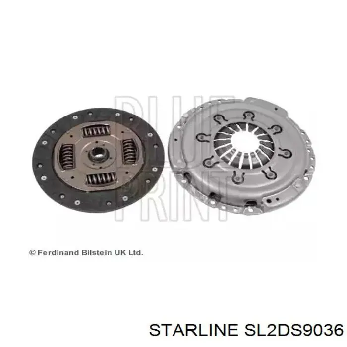 Комплект сцепления (3 части) Starline SL2DS9036 цена, от 98.19 USD