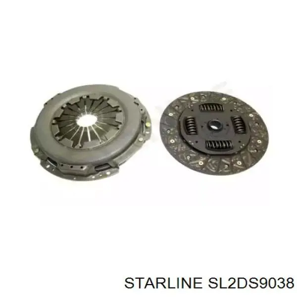 Купить SL2DS9038 Starline Комплект сцепления (диск, корзина, подшипник)