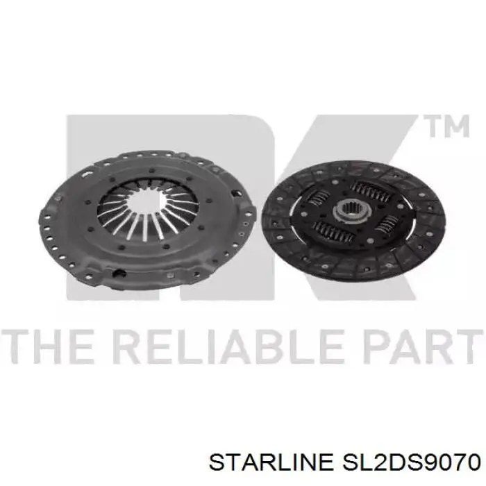 Комплект сцепления Starline SL2DS9070