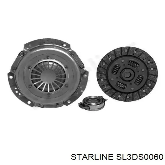 Комплект сцепления Starline SL3DS0060