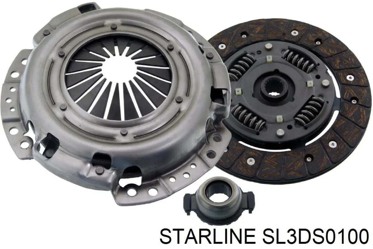 Комплект сцепления (3 части) Starline SL3DS0100 цена, от 59.59 USD