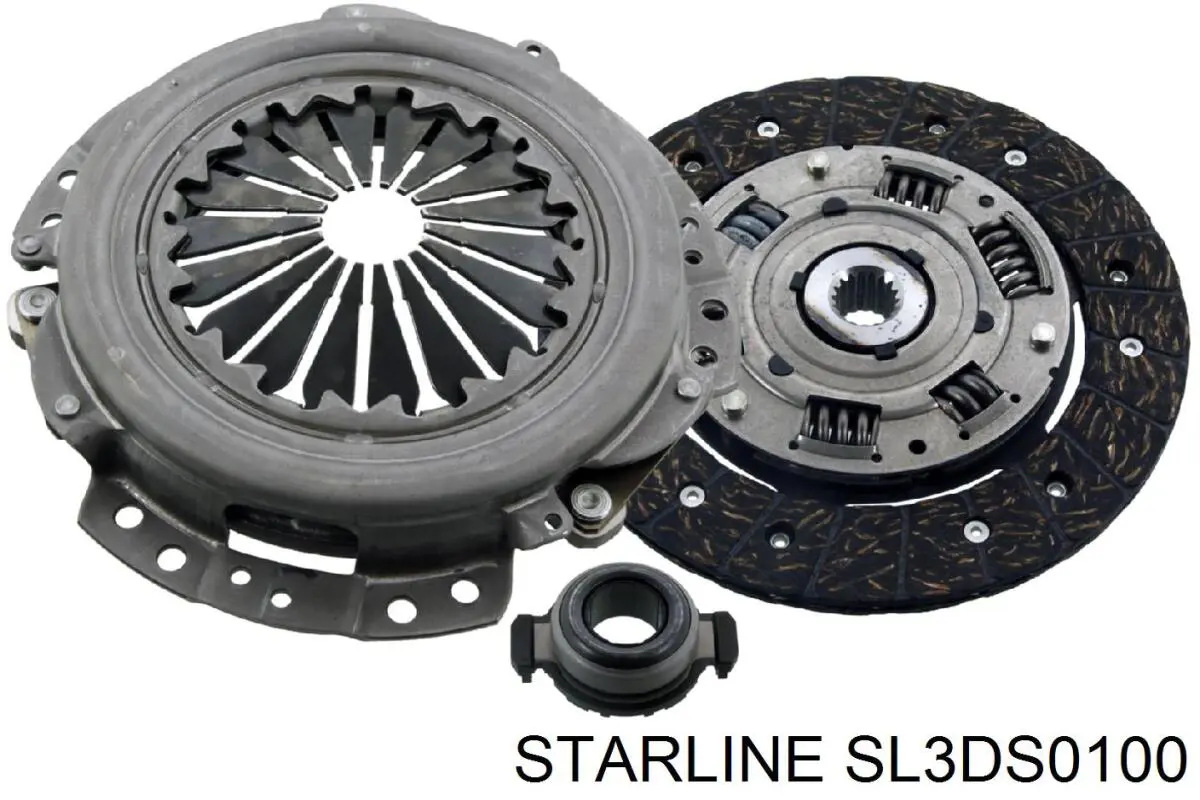 Купить SL3DS0100 Starline Комплект сцепления (диск, корзина, подшипник)