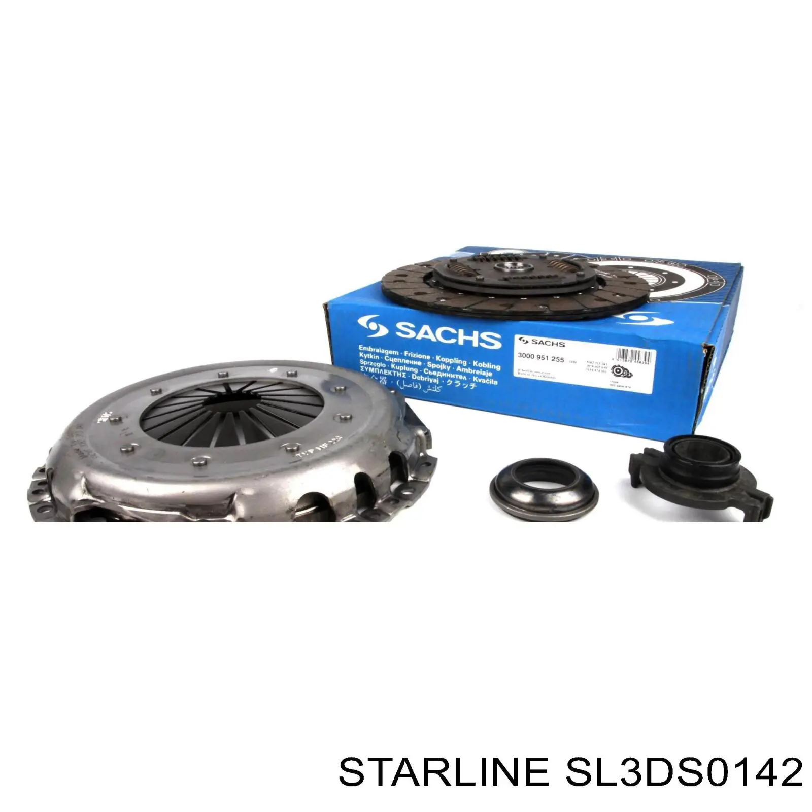 Комплект сцепления (3 части) Starline SL3DS0142 цена, от 95.43 USD