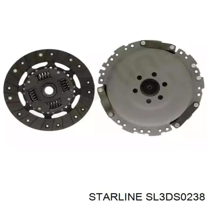 Комплект сцепления (3 части) Starline SL3DS0238 цена, от 78.08 USD