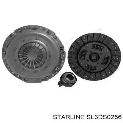Комплект сцепления (3 части) Starline SL3DS0256 цена, от 149.97 USD